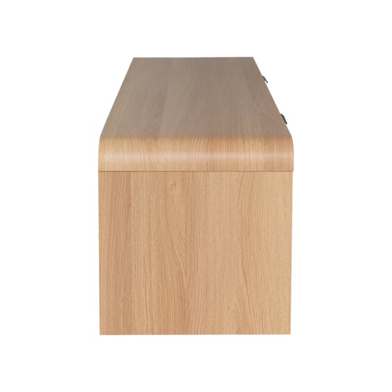 Έπιπλο τηλεόρασης Anfen  mdf σε φυσική απόχρωση 160x39x40,5εκ