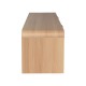 Έπιπλο τηλεόρασης Anfen  mdf σε φυσική απόχρωση 160x39x40,5εκ