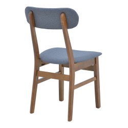 Καρέκλα Gaborn   σε γκρι απόχρωση 47x47x81,5εκ