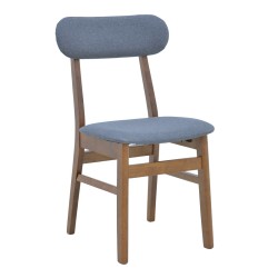 Καρέκλα Gaborn   σε γκρι απόχρωση 47x47x81,5εκ