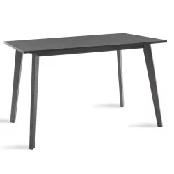 Τραπέζι Benson  MDF σε rustic grey απόχρωση 120x75x75εκ