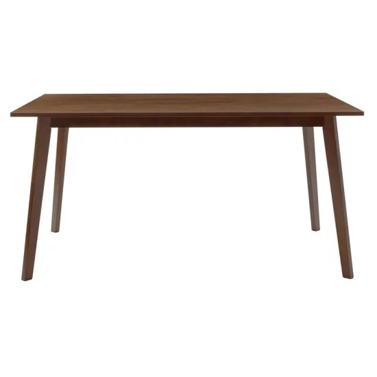 Τραπέζι Benson  MDF σε καρυδί απόχρωση 150x90x75εκ