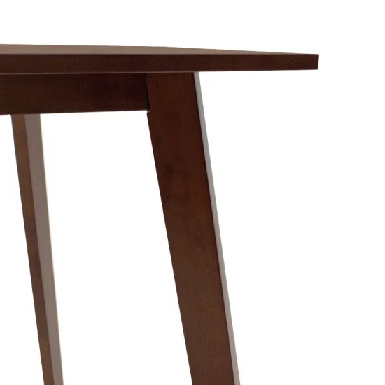 Τραπέζι Benson  MDF σε καρυδί απόχρωση 150x90x75εκ