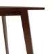 Τραπέζι Benson  MDF σε καρυδί απόχρωση 150x90x75εκ
