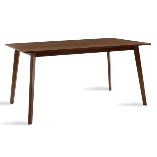 Τραπέζι Benson  MDF σε καρυδί απόχρωση 150x90x75εκ