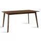 Τραπέζι Benson  MDF σε καρυδί απόχρωση 150x90x75εκ