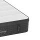 Στρώμα Luxury pocket spring+gel memory foam+latex μονής όψης aloe vera 34-36cm 160x200εκ Στρώμα Luxury pocket spring+gel memory foam+latex μονής όψης aloe vera 34-36cm 160x200εκ