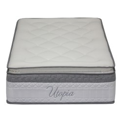 Στρώμα Utopia  pocket spring με ανώστρωμα 30-32cm 90x190εκ