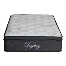 Στρώμα Legacy  pocket spring μονής όψης roll pack με ενσωματωμένο ανώστρωμα 23-25cm 90x190εκ