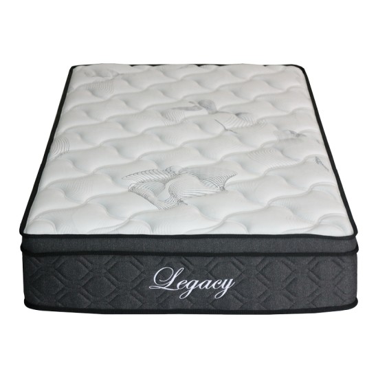 Στρώμα Legacy  pocket spring μονής όψης roll pack με ενσωματωμένο ανώστρωμα 23-25cm 100x200εκ