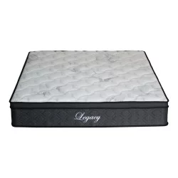 Στρώμα Legacy  pocket spring μονής όψης roll pack με ενσωματωμένο ανώστρωμα 23-25cm 140x200εκ