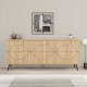 Μπουφές Dune  σε φυσική απόχρωση 181x35x77.4εκ