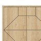 Μπουφές Dune  σε φυσική απόχρωση 181x35x77.4εκ