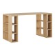 Γραφείο Colmar  σε oak απόχρωση 140x60x75εκ