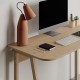 Γραφείο Malia  σε oak απόχρωση 120x60.5x75εκ