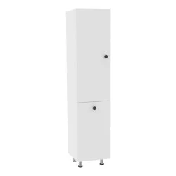 Ντουλάπα-στήλη μπάνιου Gingo  μελαμίνης λευκό 33x35x159εκ
