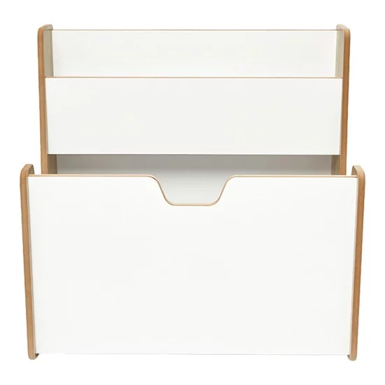 Ραφιέρα Crane φυσικό-λευκό mdf 57x34x55εκ Ραφιέρα Crane φυσικό-λευκό mdf 57x34x55εκ