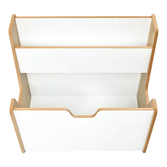 Ραφιέρα Crane φυσικό-λευκό mdf 57x34x55εκ Ραφιέρα Crane φυσικό-λευκό mdf 57x34x55εκ