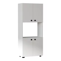 Στήλη Guzel  σε λευκή απόχρωση 60x31.4x140εκ