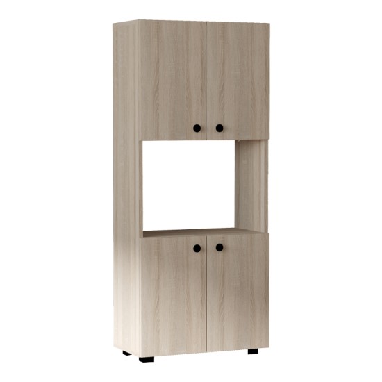 Στήλη Guzel  σε sonoma απόχρωση 60x31.4x140εκ