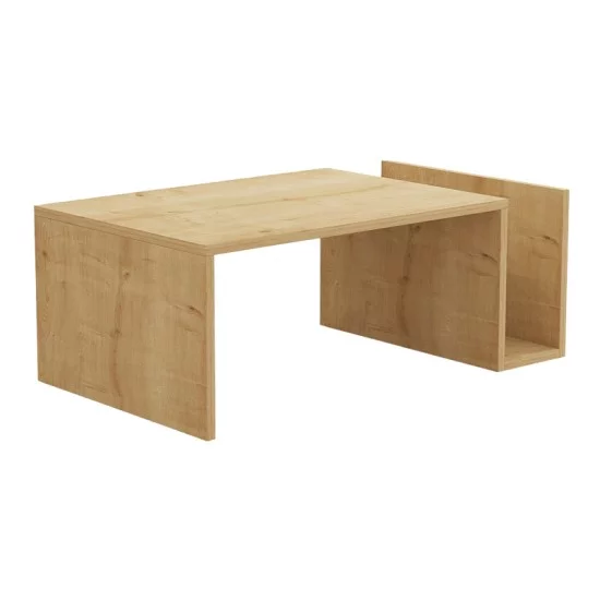 Τραπέζι σαλονιού Poko σε oak απόχρωση 86.8x50x32,4εκ Τραπέζι σαλονιού Poko σε oak απόχρωση 86.8x50x32,4εκ