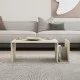Τραπέζι σαλονιού Poko σε όψη τραβερτίνας 86.8x50x32,4εκ Τραπέζι σαλονιού Poko σε όψη τραβερτίνας 86.8x50x32,4εκ