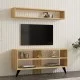Σύνθετο σαλονιού Prestige  σε oak απόχρωση 120x29,6x50εκ