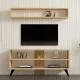 Σύνθετο σαλονιού Prestige  σε oak απόχρωση 120x29,6x50εκ