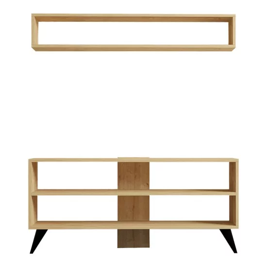 Σύνθετο σαλονιού Prestige  σε oak απόχρωση 120x29,6x50εκ
