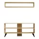 Σύνθετο σαλονιού Prestige  σε oak απόχρωση 120x29,6x50εκ