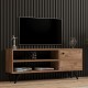 Έπιπλο τηλεόρασης Wison σε sonoma απόχρωση 120x29x50εκ Έπιπλο τηλεόρασης Wison σε sonoma απόχρωση 120x29x50εκ