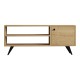 Έπιπλο τηλεόρασης Wison σε oak απόχρωση 120x29x50εκ Έπιπλο τηλεόρασης Wison σε oak απόχρωση 120x29x50εκ