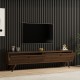 Έπιπλο τηλεόρασης Jate σε καρυδί απόχρωση 160x25x40εκ Έπιπλο τηλεόρασης Jate σε καρυδί απόχρωση 160x25x40εκ