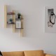 Ραφιέρα τοίχου Tabal σε oak απόχρωση 49.4x14.5x85εκ Ραφιέρα τοίχου Tabal σε oak απόχρωση 49.4x14.5x85εκ