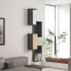 Ραφιέρα τοίχου Kongo σε oak- ανθρακί απόχρωση 44x20x159εκ Ραφιέρα τοίχου Kongo σε oak- ανθρακί απόχρωση 44x20x159εκ