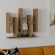 Ραφιέρα τοίχου Bemba σε καρυδί απόχρωση 70x19,6x68,8εκ Ραφιέρα τοίχου Bemba σε καρυδί απόχρωση 70x19,6x68,8εκ
