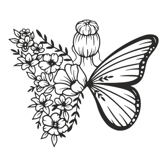 Διακοσμητικό τοίχου Terfia pakooworld μαύρο μεταλλικό 60x1,5x60εκ