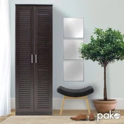 Παπουτσοθήκη-ντουλάπα SANTE  21 ζεύγων χρώμα wenge 60x37x183εκ