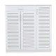 Παπουτσοθήκη-ντουλάπι SANTE pakoworld 30 ζεύγων χρώμα λευκό 120x37x123εκ Model: 123-000027