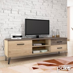 Έπιπλο τηλεόρασης Bruno  χρώμα viscount - toro 182x40x56,5εκ Model: 123-000095