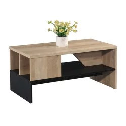 Τραπέζι σαλονιού Naya  sonoma-ανθρακί 93x46x43εκ