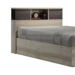 Κρεβάτι OLYMPUS  σε χρώμα castillo-toro 120x200εκ