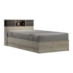 Κρεβάτι OLYMPUS  σε χρώμα castillo-toro 120x200εκ