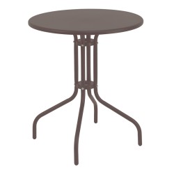 Τραπέζι Vergo  καφέ μέταλλο Φ60x70εκ Τραπέζι Vergo  καφέ μέταλλο Φ60x70εκ