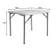 Τραπέζι catering Comfort πτυσσόμενο σε λευκή απόχρωση 80x80x74εκ Τραπέζι catering Comfort πτυσσόμενο σε λευκή απόχρωση 80x80x74εκ