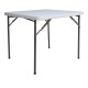 Τραπέζι catering Comfort πτυσσόμενο σε λευκή απόχρωση 80x80x74εκ Τραπέζι catering Comfort πτυσσόμενο σε λευκή απόχρωση 80x80x74εκ