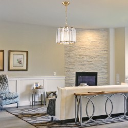 Φωτιστικό οροφής μονόφωτο Lavina  Ε27 σε χρυσή απόχρωση Φ20x20εκ