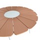 Τραπεζαρία Pinap-Dashiell σετ 5τεμ λευκό αλουμίνιο και plywood σε φυσική απόχρωση Φ110x74εκ Τραπεζαρία Pinap-Dashiell σετ 5τεμ λευκό αλουμίνιο και plywood σε φυσική απόχρωση Φ110x74εκ