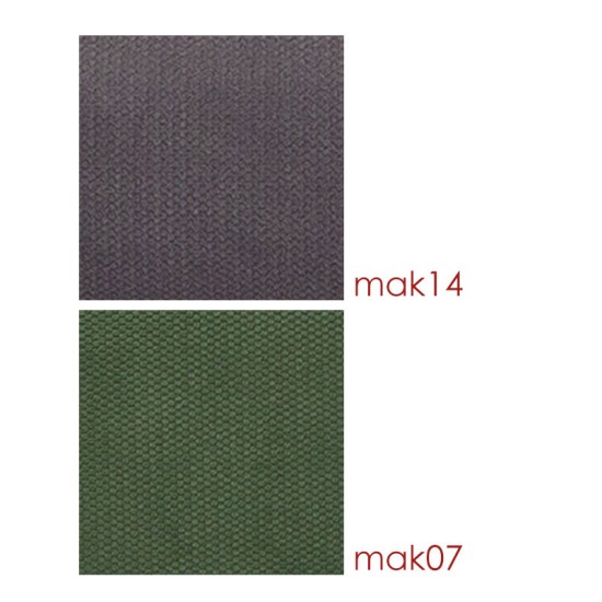 Γωνιακός καναπές δεξιά γωνία Luxury II  ύφασμα κυπαρισσί-ανθρακί 290x235x95εκ