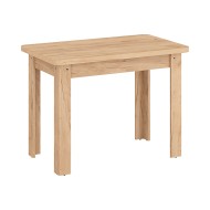 Τραπέζι Celeste  μελαμίνης σε oak απόχρωση 100x60x73.5εκ